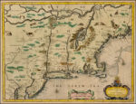 A Map of New England and New York 1676