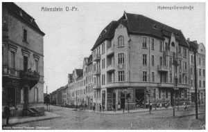 Allenstein Ostpreußen, Hohenzollernstraße- source Reinhard Gebauer, Oberhausen