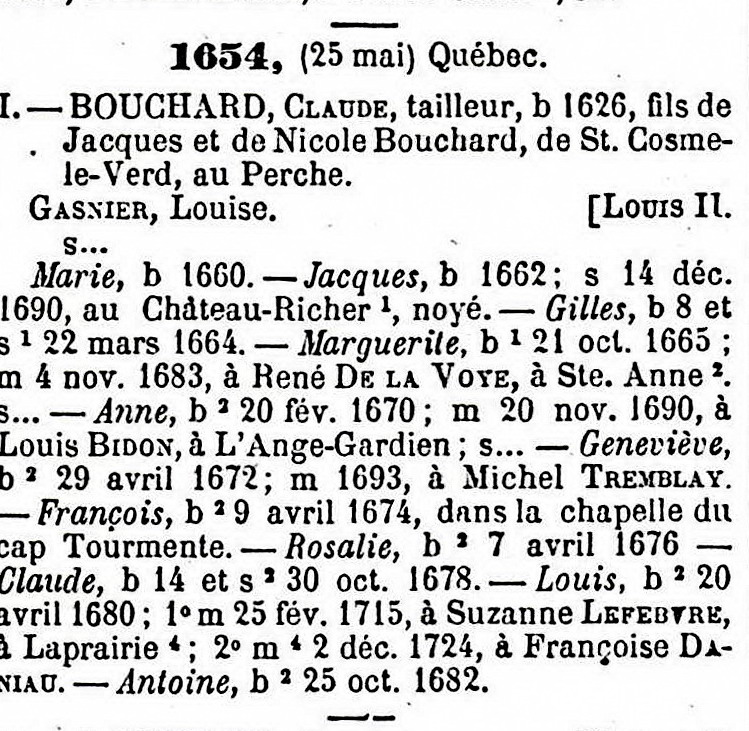 Claude Bouchard II-tanguay Collection Vol 1 page 69