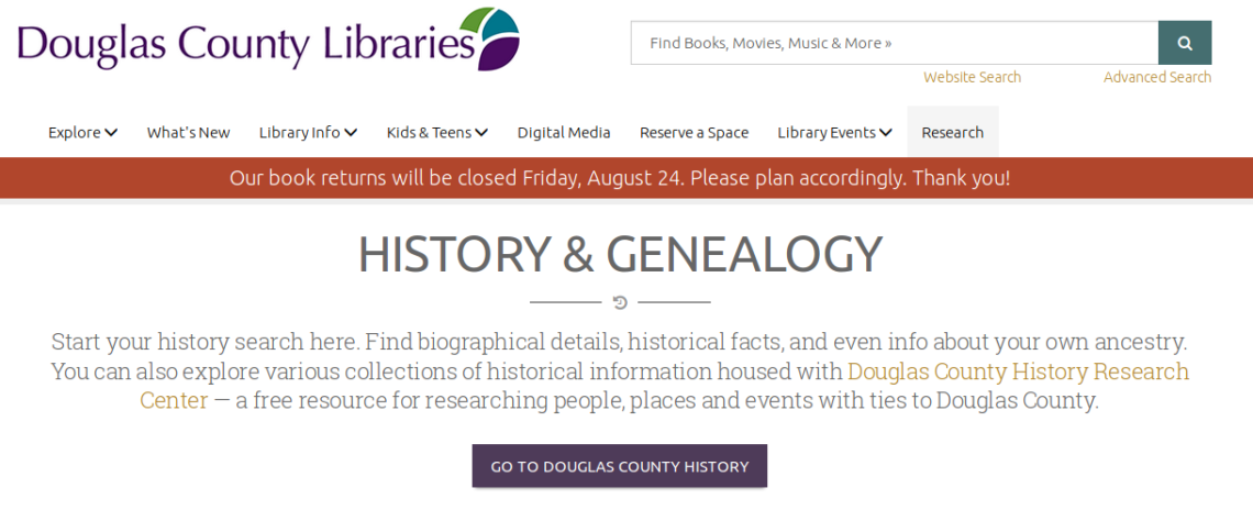 Douglas County Resources
