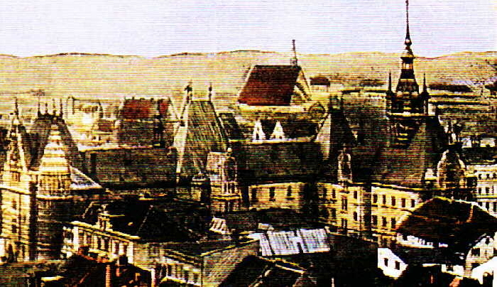 Elbing Synagogue Etching
