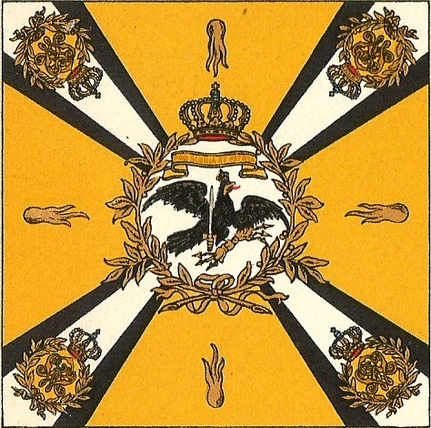 Fanne Muster V, VI, XVI und XVII Armee Korps