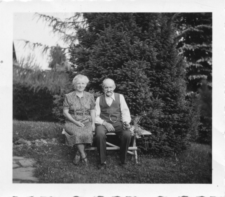 Frieda und Richard Senger 1950