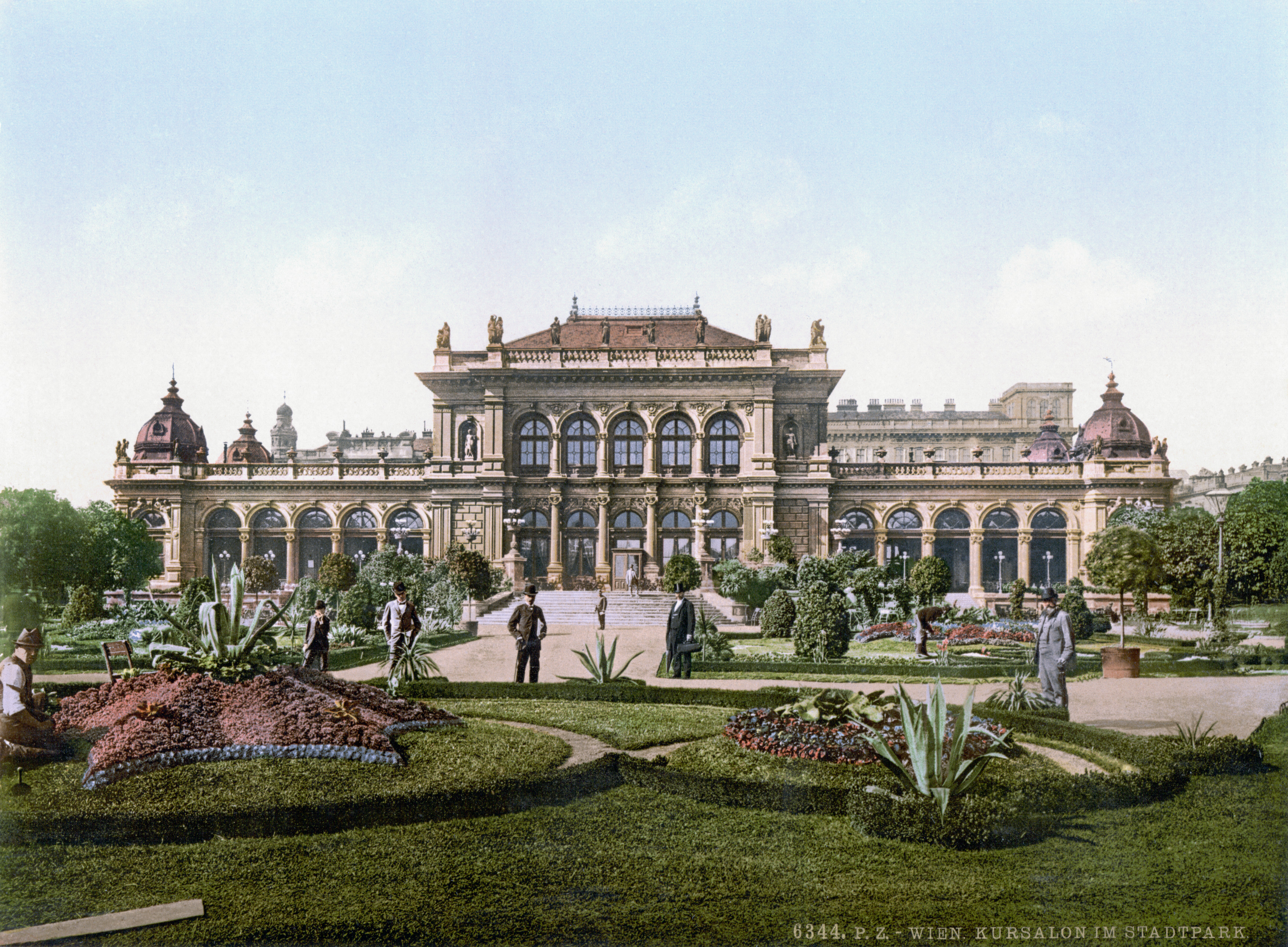 Kursalon Stadtpark Wien 1900