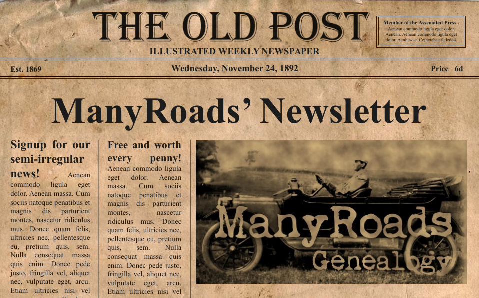ManyRoads News