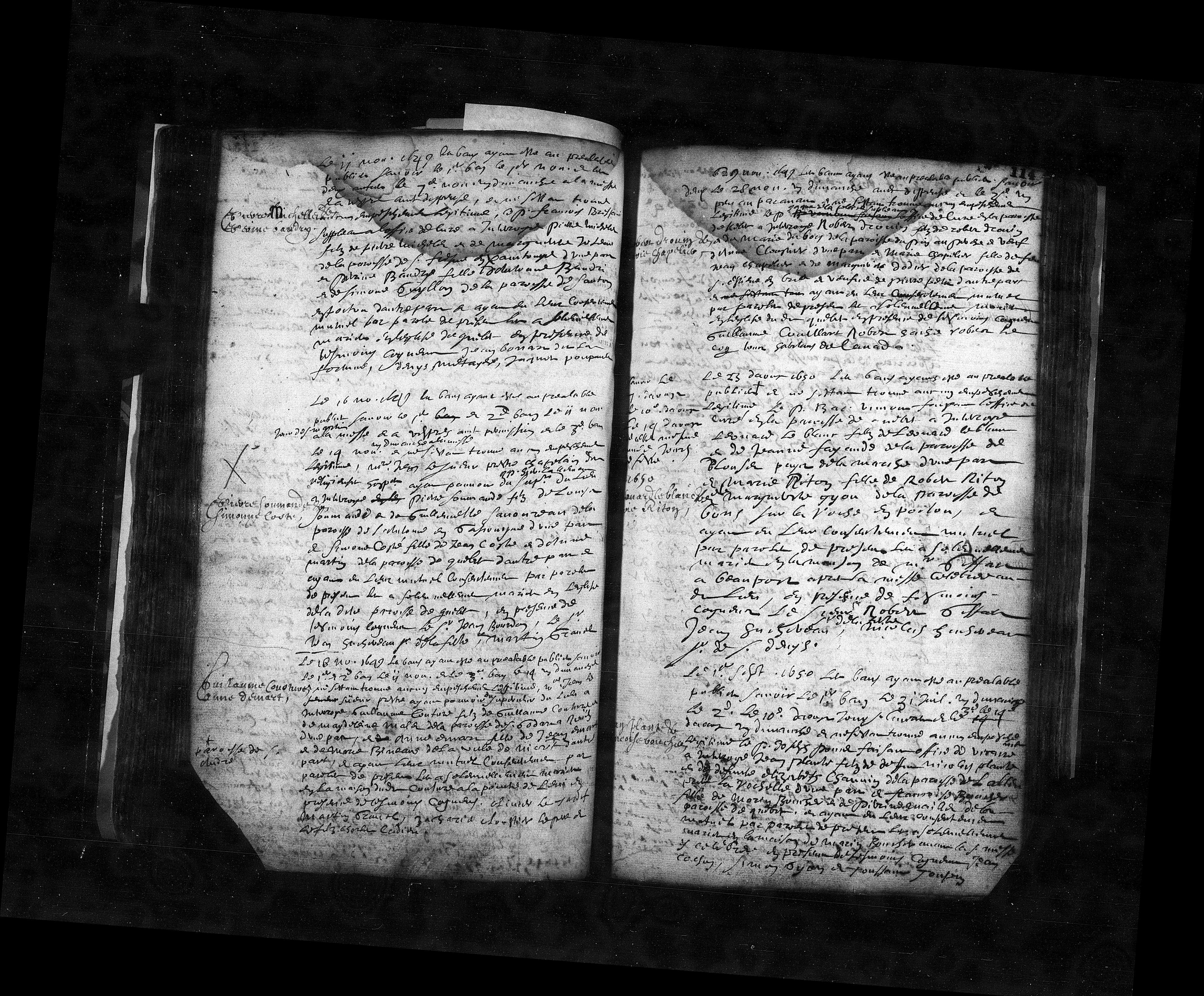 Marriage: Guillaume Cousture - Anne Émard