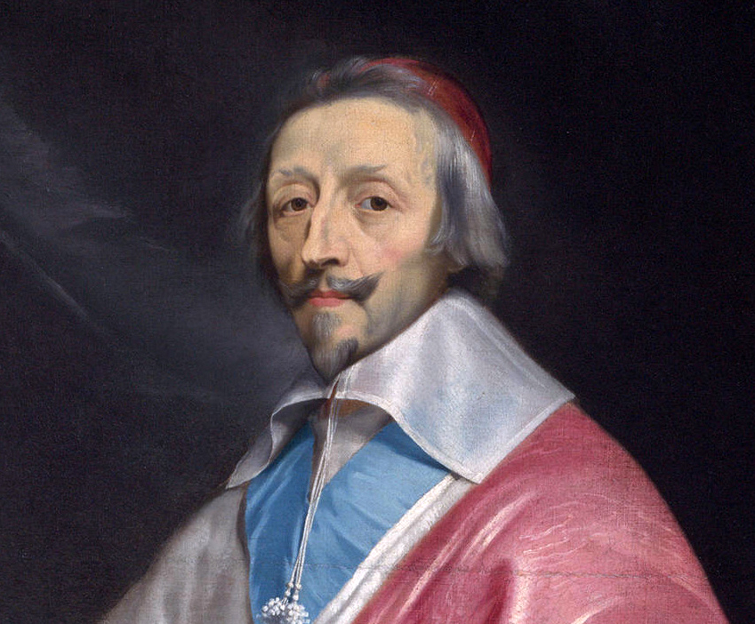 Richelieu, por Philippe de Champaigne (detalle) This work is in the public domain in its country of origin and other countries and areas where the copyright term is the author's life plus 100 years or fewer.